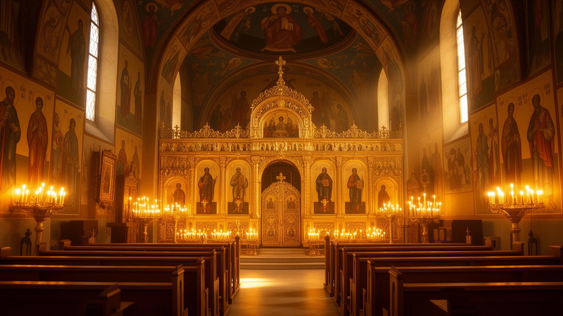 Wnętrze cerkwi