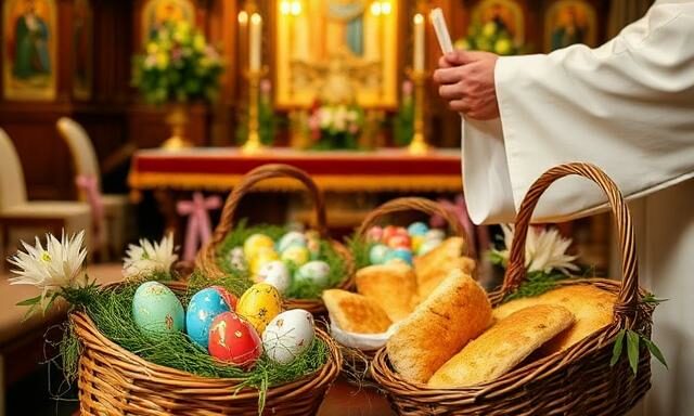 Kalendarium Paschalne — Święcenie pokarmów